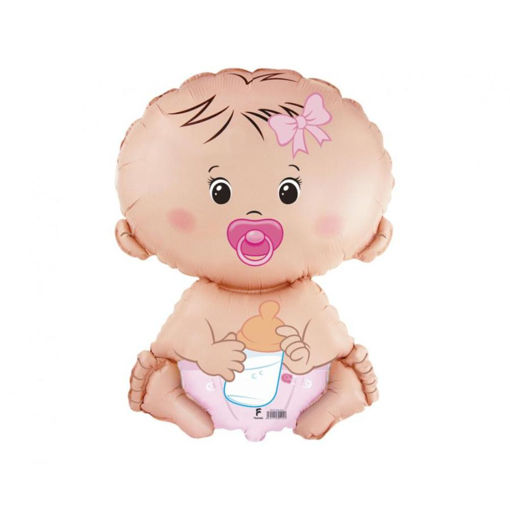 Picture of BABY GIRL FOIL BALLOON 24 INCH